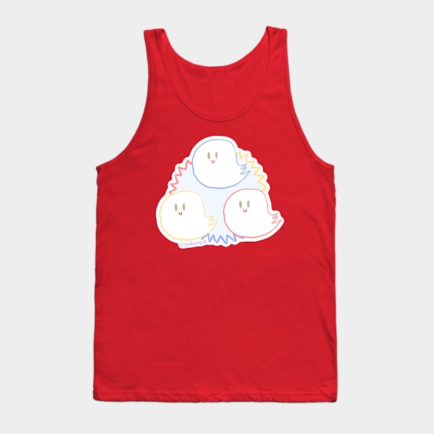 Friendly Ghosts Tank Top by ghostieking